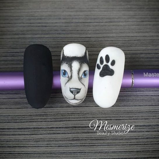 20 Ravishing Nail Designs for Siberian Husky Owners Page 2 of 5 The