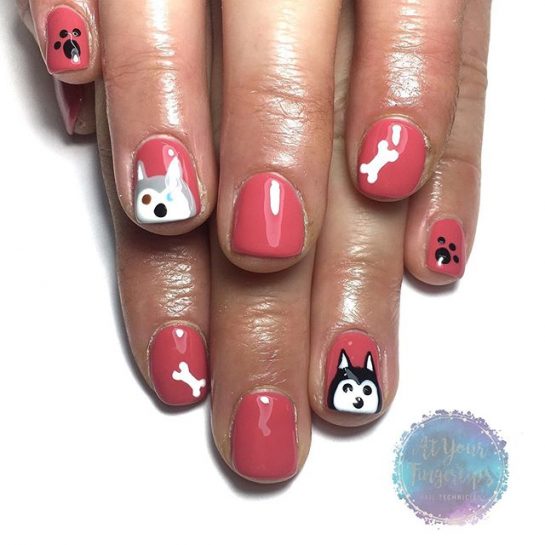 20 Ravishing Nail Designs for Siberian Husky Owners Page 2 of 5 The